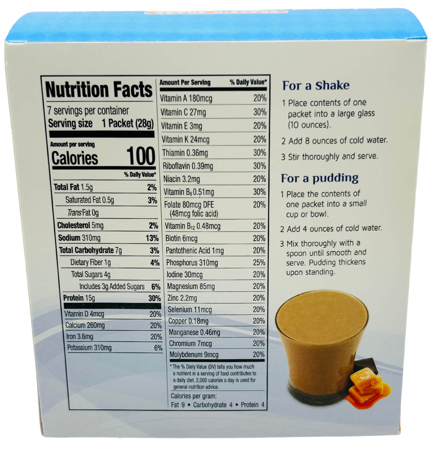 Chocolate Salted Caramel Shake