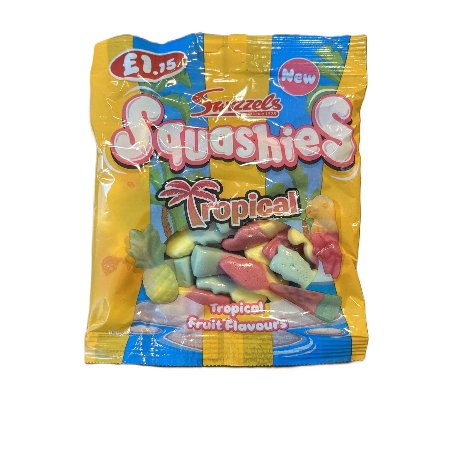 Swizzels Tropical Squashies – Fruity Chewy Sweets | Limited Edition UK Candy