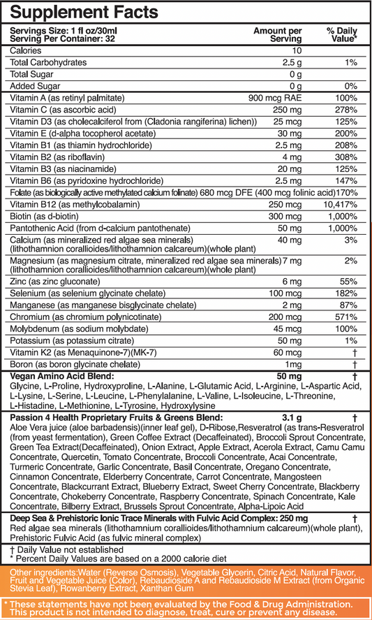 Daily Liquid Multivitamins + Minerals