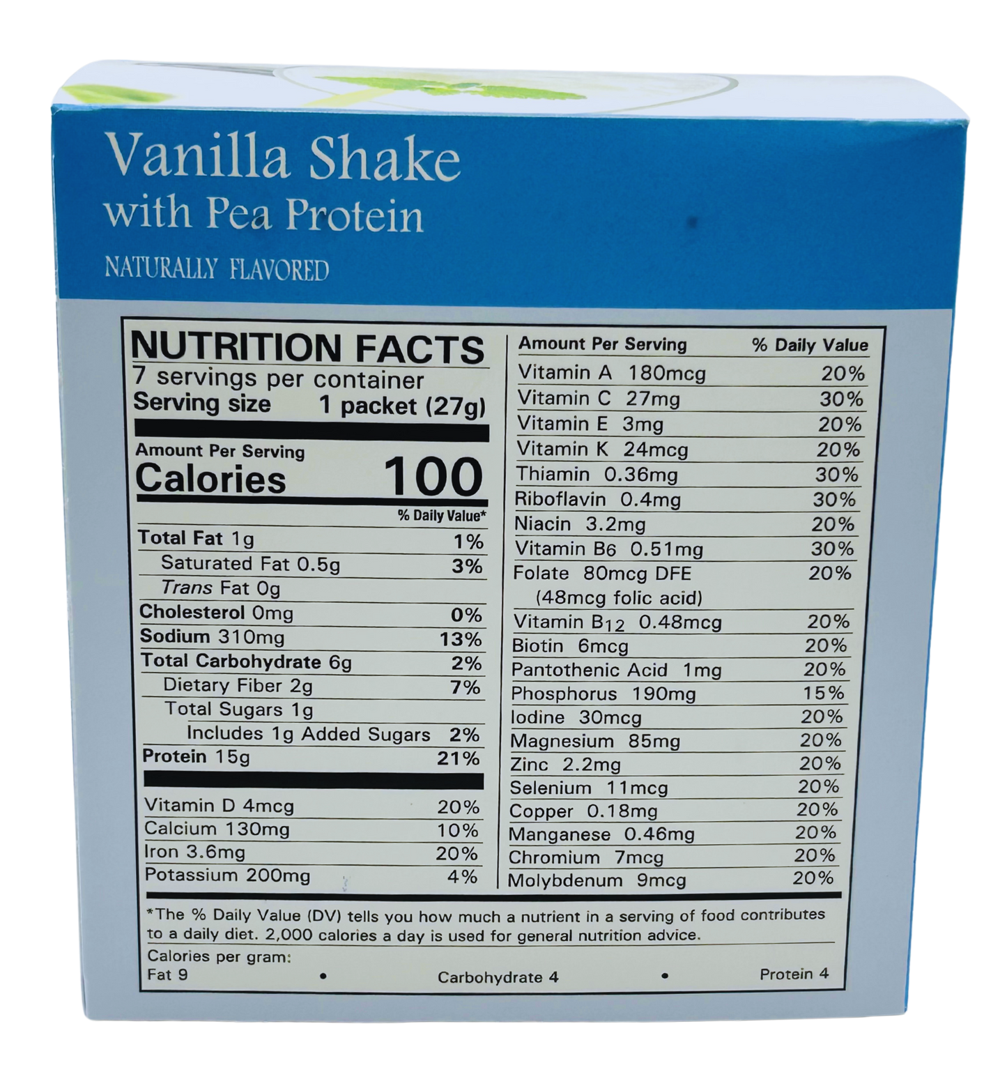 Vanilla Shake - Pea Protein