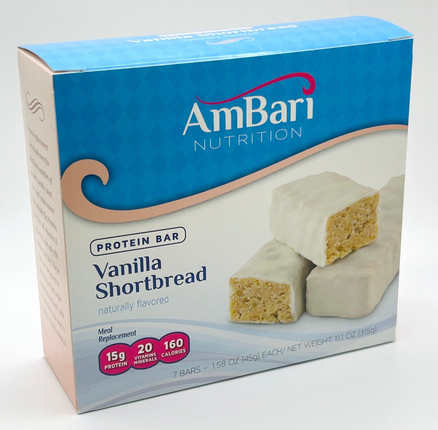 Vanilla Shortbread Bars