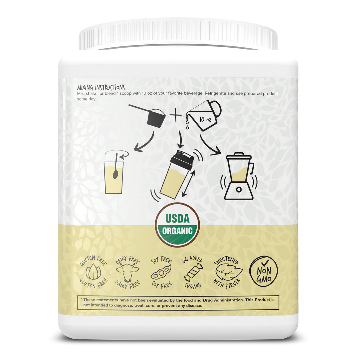 Portions Master Vegan Protein Blend Vanilla