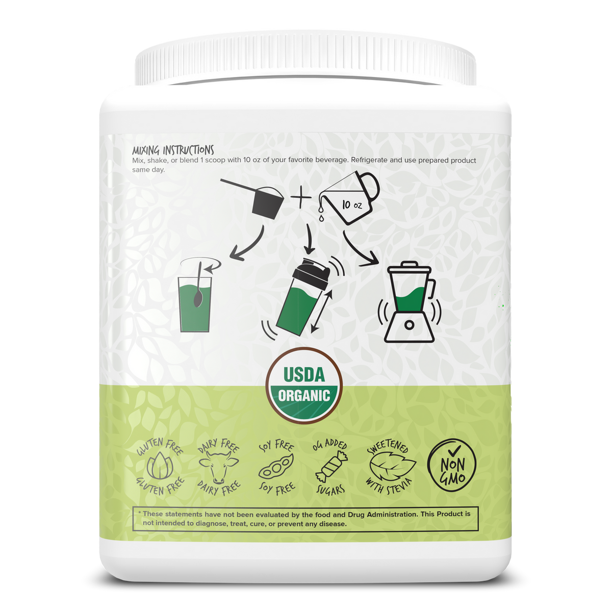 Portions Master Vulcanic Supergreens Unflavored