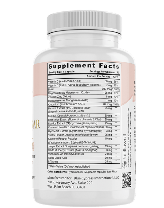Blood Sugar Balance by Bellawell