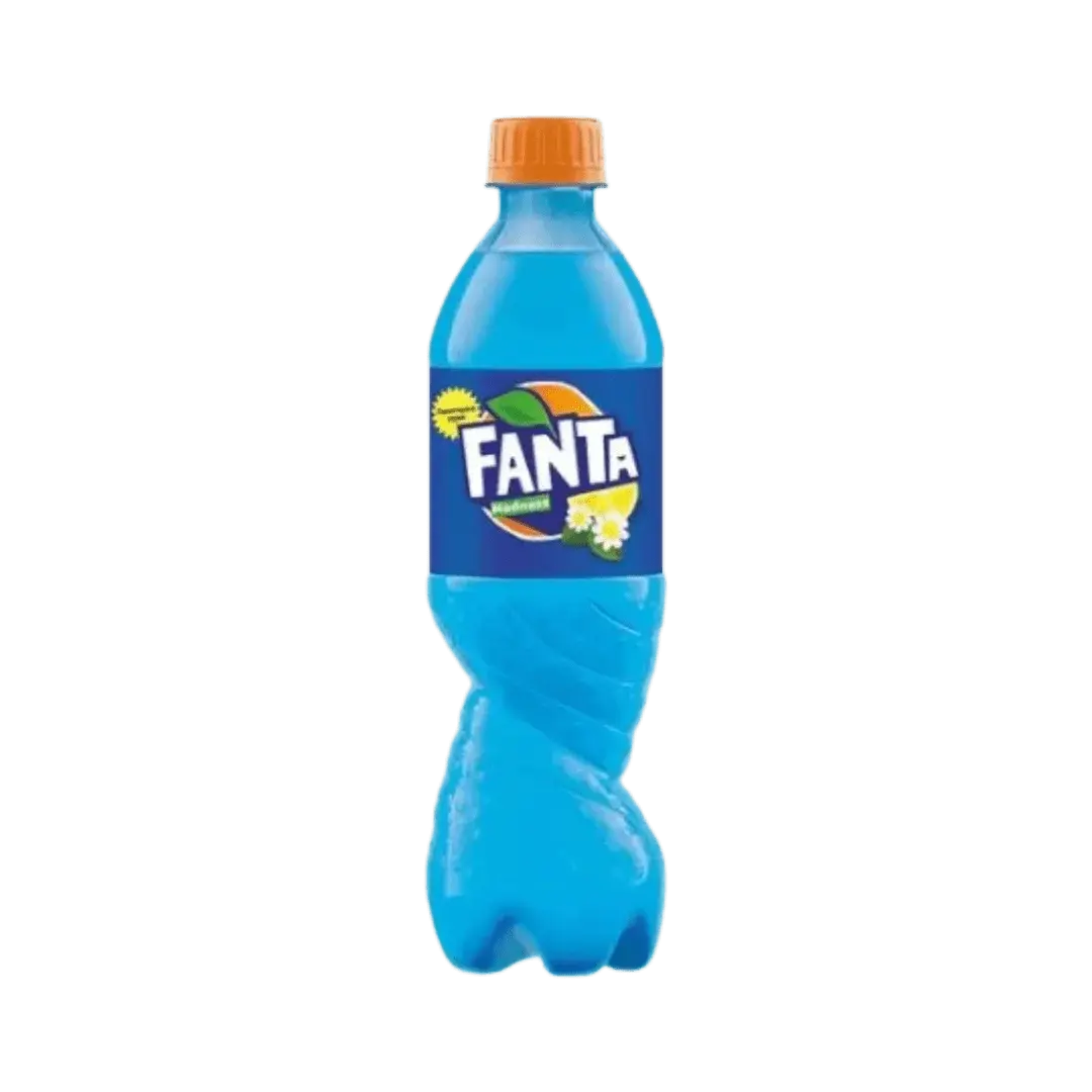 Fanta Shokata – Elderberry Lemon Flavored Soda 500mL Bottle (Bosnia)