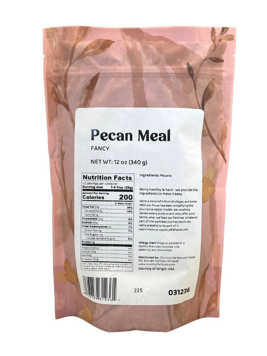 Organic Pecan Meal, Fancy