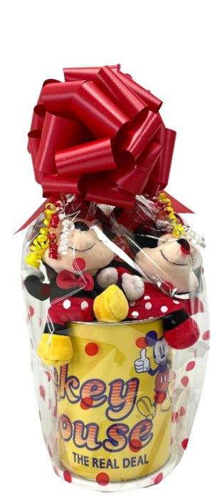 Mickey And Minnie Gift Basket