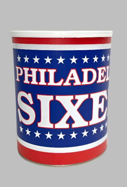 JGB Sports - Philadelphia 76ers Gift Tin Basket- Made In America