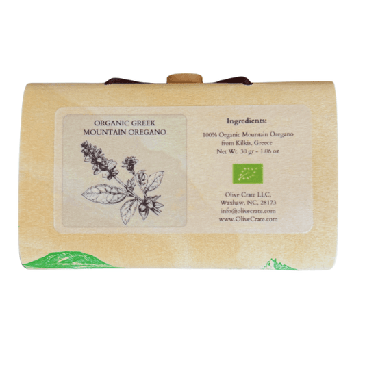 Premium Organic Greek Mountain Oregano – Olive Crate