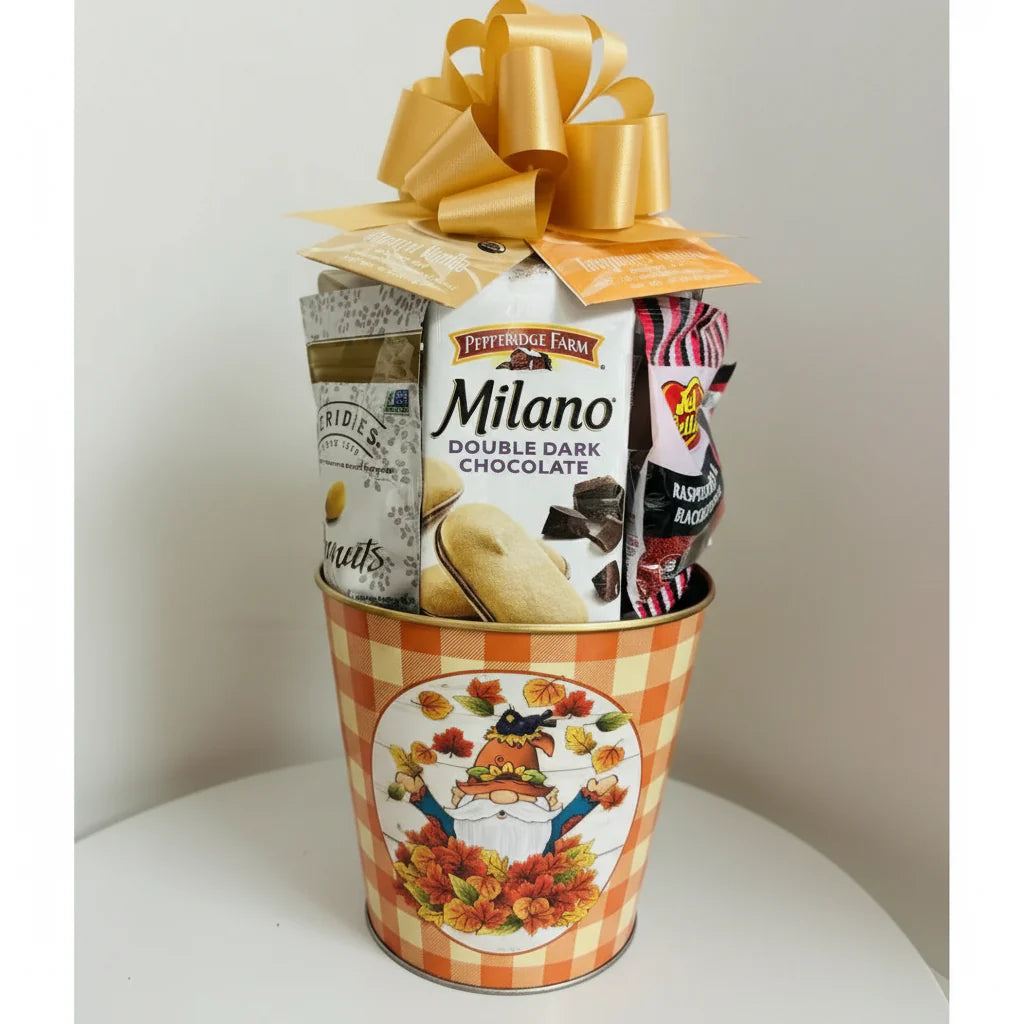 Fall Gnome Gift Baskets