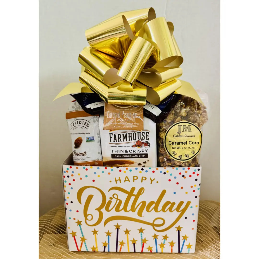 Large Happy Birthday Gift Box
