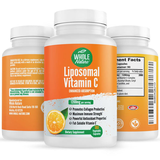 Whole Nature Liposomal Vitamin C 1200 mg - NutritionAdvice