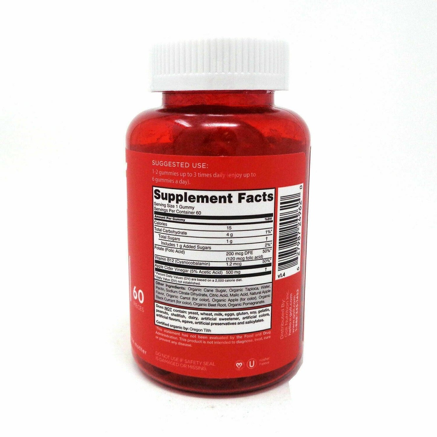 Goli Apple Cider Vinegar Gummies - NutritionAdvice