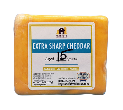 15 Year Aged white Cheddar