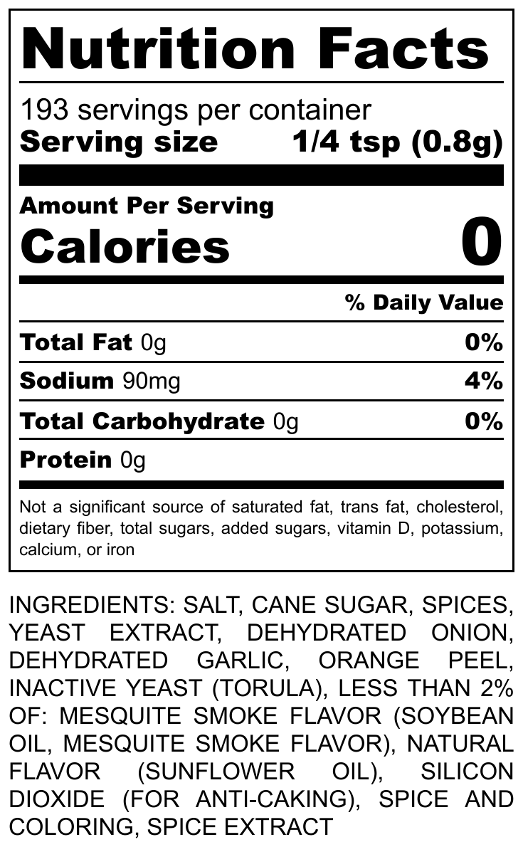 Tombstone Mesquite Seasoning