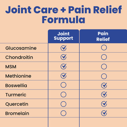 Joint Support Supplement for Mobility & Comfort – Glucosamine, Turmeric & Boswellia for Knees, Hips & Joints