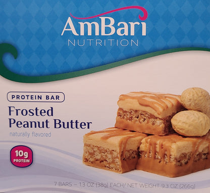 Frosted Peanut Butter Bars