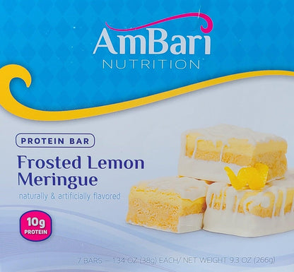 Frosted Lemon Meringue Bar