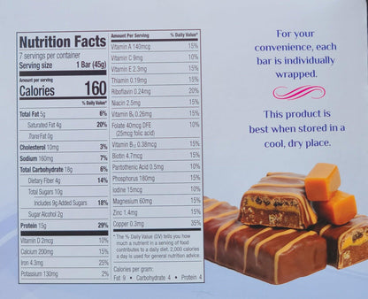 Chocolate Caramel Wafer Bars