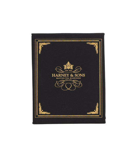 Organic Harney Heritage – Herbal & Decaf Teabag Sampler Black Box