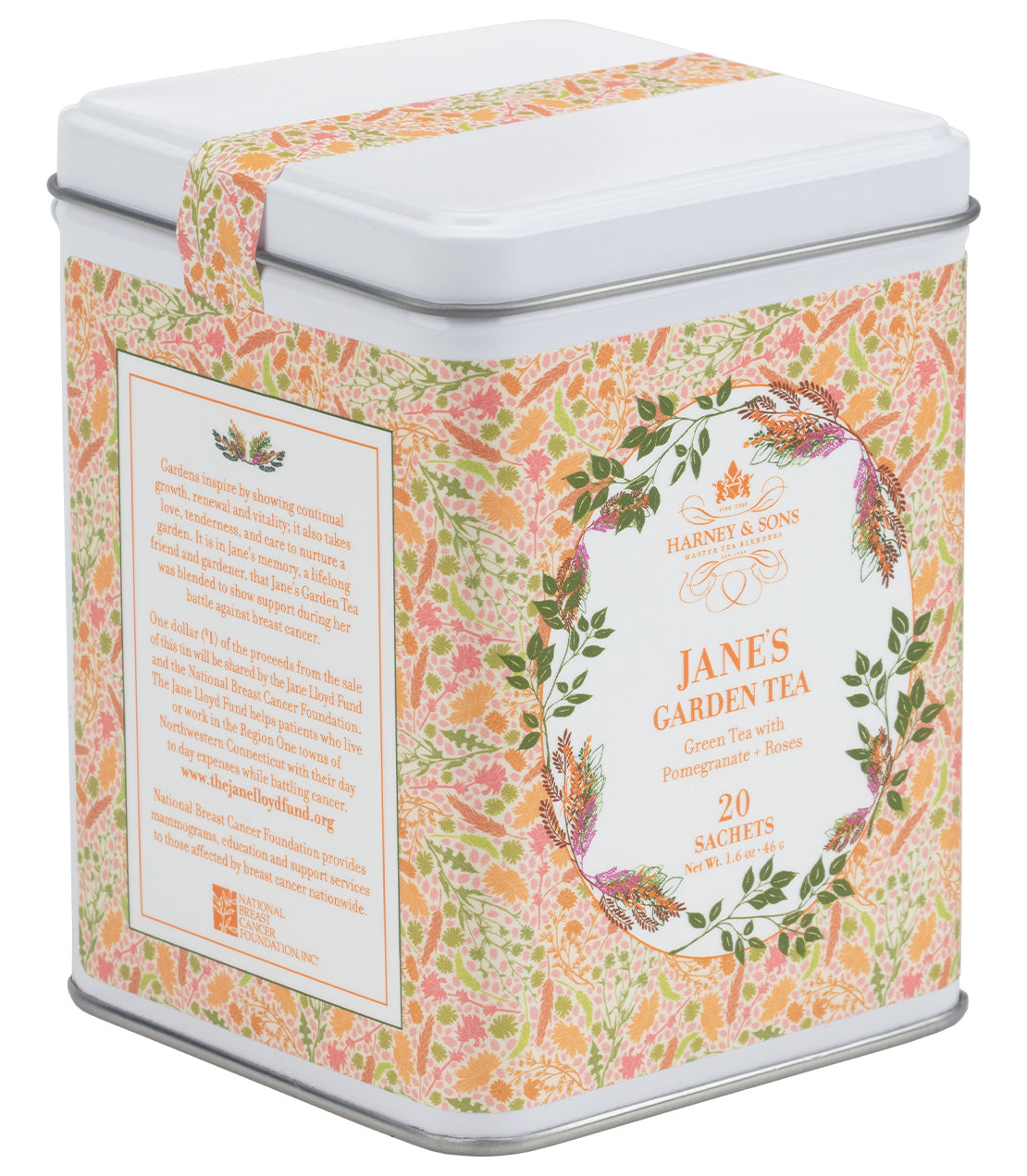 Jane's Garden Tea, Tin of 20 Sachets