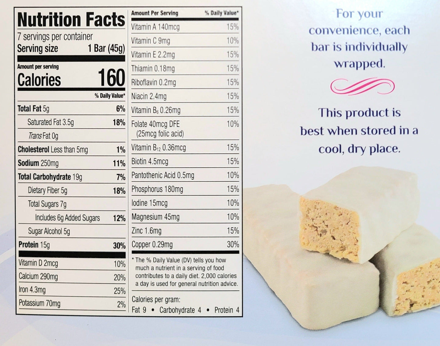 Vanilla Shortbread Bars