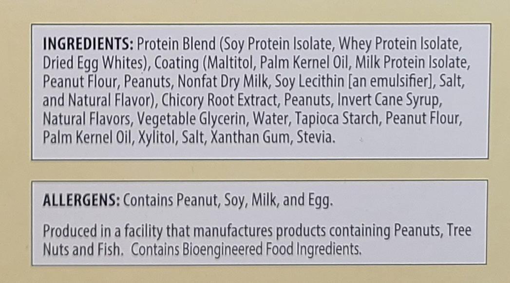 Divine Peanut Butter Bar