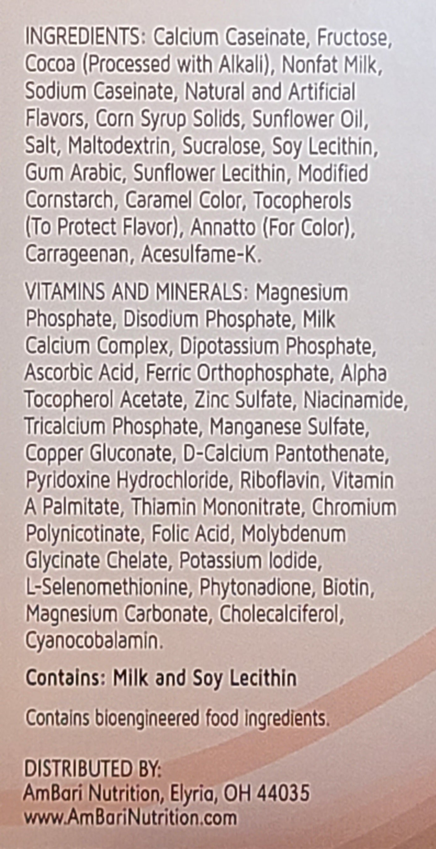 Milk Chocolate Shake