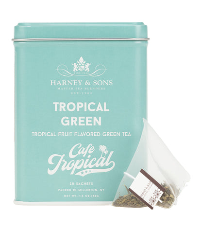 Tropical Green, Tin of 20 Sachets