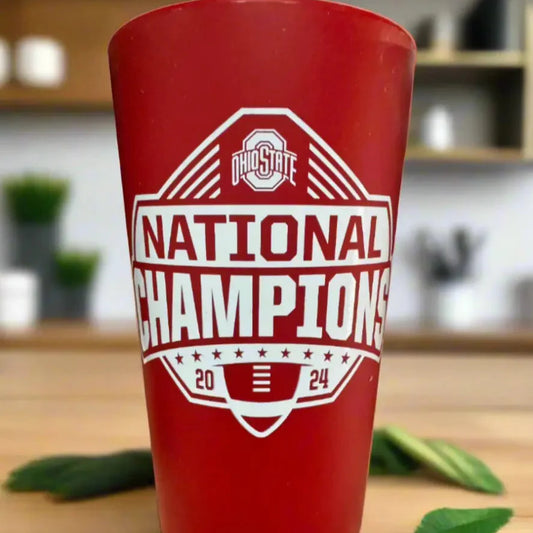 WinCraft - 2024 National Champions Ohio State Buckeyes 16oz Silicone Cup