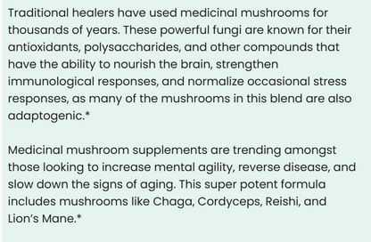Mushroom Complex 10 X