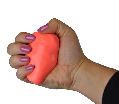 Squeeze 4 Strength 5 lb Hand Therapy Putty - Soft Red - Hand & Finger Strengthening Exercise