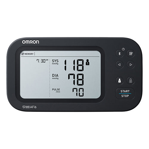 OMRON 7 Series Upper Arm Blood Pressure Monitor - AFib Detection, Wide-Range Cuff