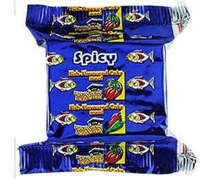 Spicy Biscuit - Nigerian Fish Flavored Cookies, Savory Snack (Pack of 3)