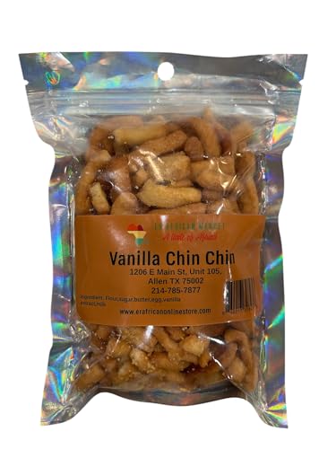 Viral Chin Chin - Traditional West African Vanilla Cookies, Homemade Style (6 oz)