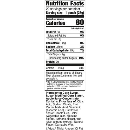 Betty Crocker Minecraft Fruit Flavored Kids Snacks, Fat Free and Gluten Free Snack, 8 oz (10 Pouches)