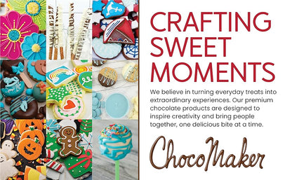 Chocolate Drizzler Candy Wafers Microwaveable Pouch 2 Oz pouch (Case of 12)