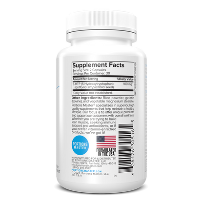 Portions Master 5-HTP Mood Support (60 Count)