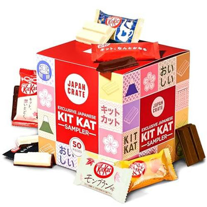 Japanese KIT KAT Variety Pack - 50 Piece Exotic Flavors, Authentic Import from Japan