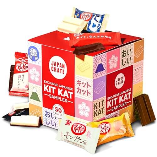 Japanese KIT KAT Variety Pack - 50 Piece Exotic Flavors, Authentic Import from Japan