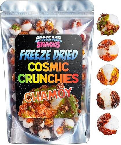 Cosmic Crunchies Freeze-Dried Candy | Viral TikTok Chamoy Spicy-Sweet Mexican Snack | 8oz