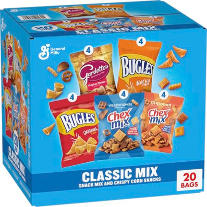 General Mills Classic Mix Snack Variety Pack - 28 oz (20 Count)