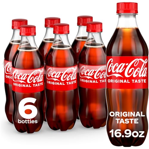 Coca-Cola Original Classic - 16.9 fl oz Bottles, 6 Pack