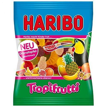HARIBO German Gummy Candy 5LB Bulk Pack - 12 Dye-Free Varieties | Authentic European Gummies
