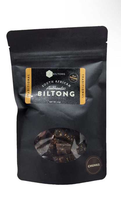 Zbiltong Authentic South African Kosher Biltong - Chili Bites, Grass-Fed Beef (3 oz)