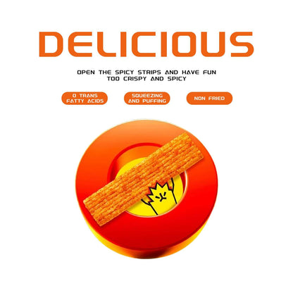 Viral Chinese Latiao Strips - Authentic Vegan Spicy Snack