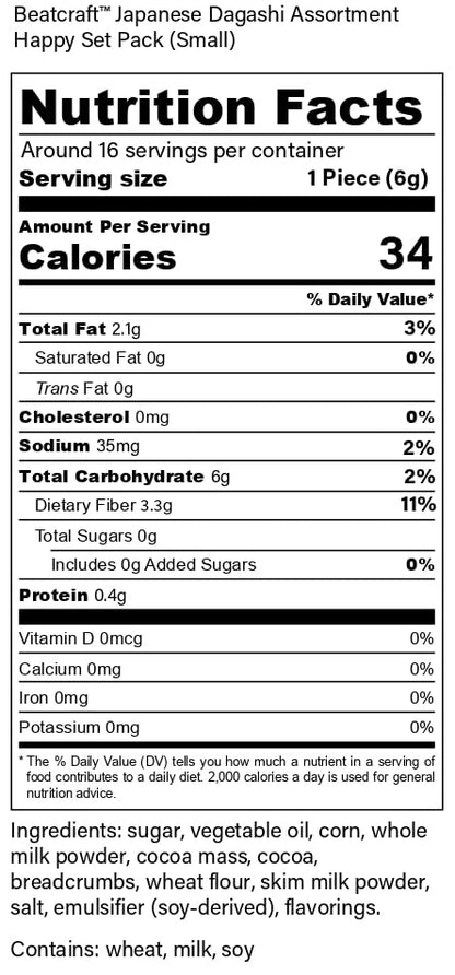 Beatcraft™ Japanese Dagashi Assortment Happy Set Pack (Regular)