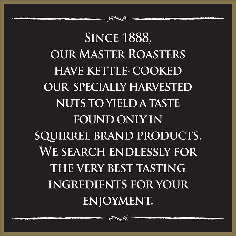 Squirrel Brand Sweet Brown Butter Cashews - Gourmet Artisan Nuts (3.5 oz)