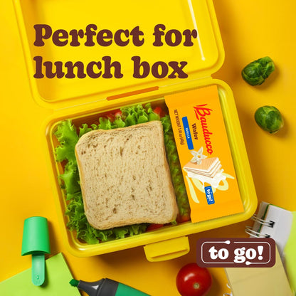 TikTok Viral Bauducco Wafer Cookies - Italian Chocolate & Vanilla