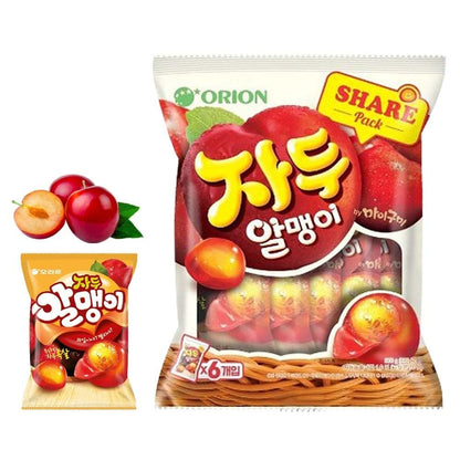 Korean Fruit Jelly Candy - 5 Flavor Mix - Chewy Gummy Snacks